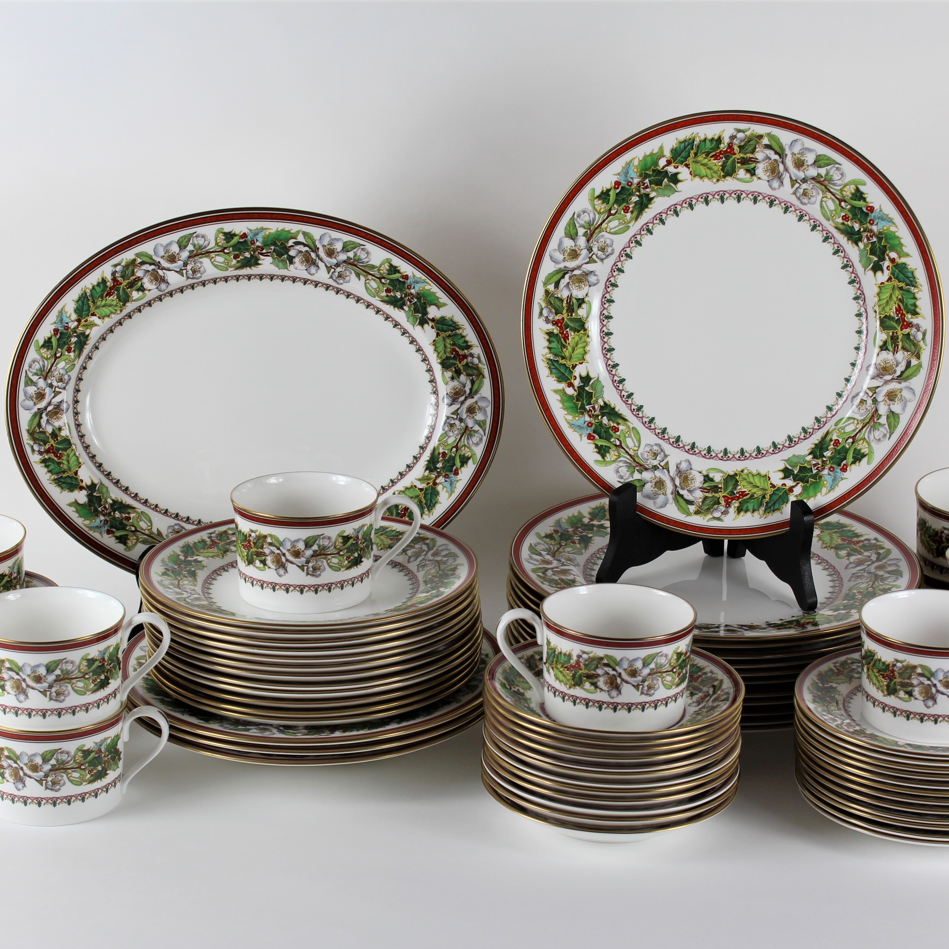 Spode "Christmas Rose" Fine Bone China EBTH